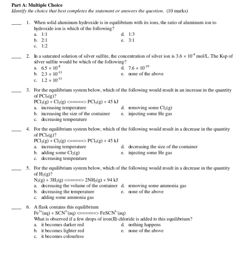 Solved Part A: Multiple Choice Identify the choice that best | Chegg.com