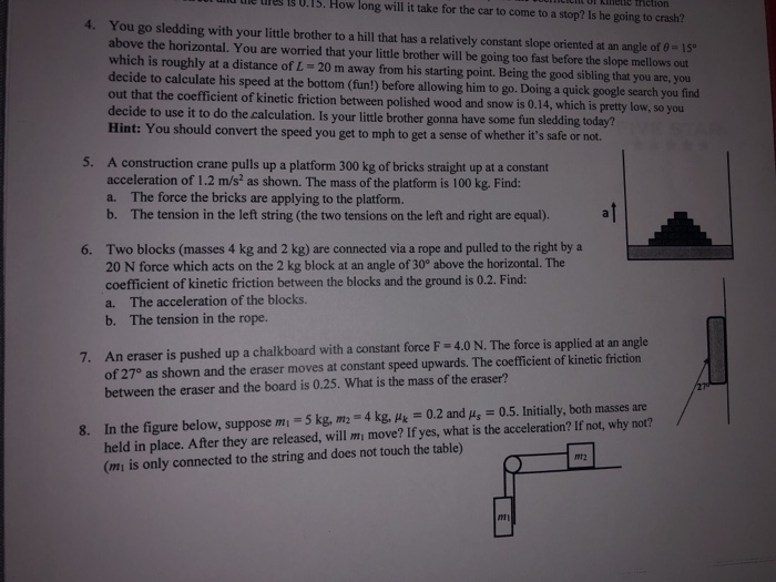 Draw A Free Body Diagram Of The Car Suppose That The Car Is Moving To