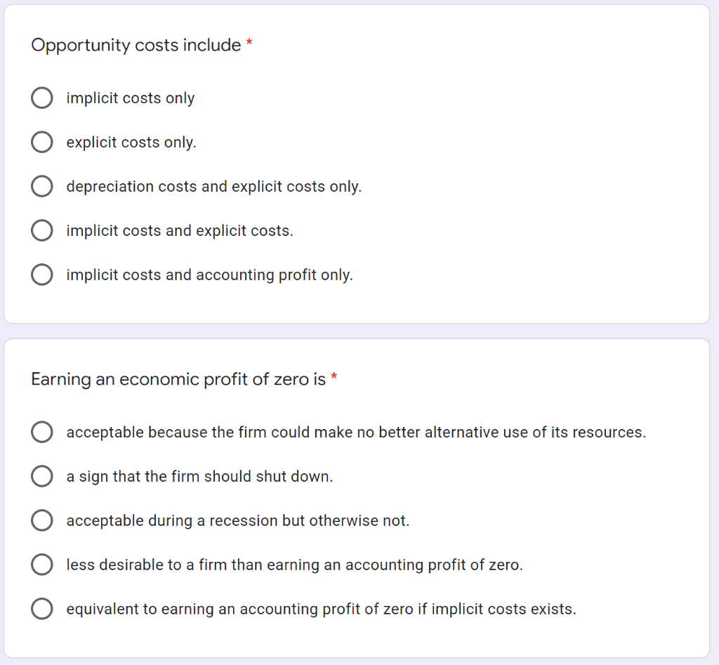 Solved Which of the following is an example of an implicit | Chegg.com
