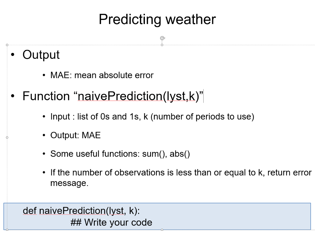 Please use introductory Python. This code is for | Chegg.com