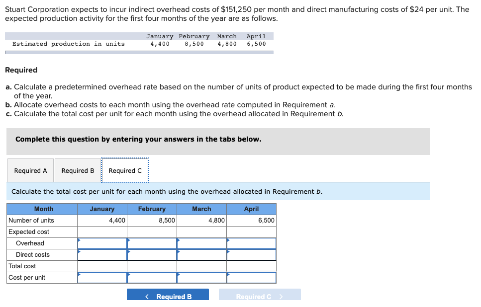 Solved Exercise 4-3A (Algo) Allocating Overhead Cost To | Chegg.com