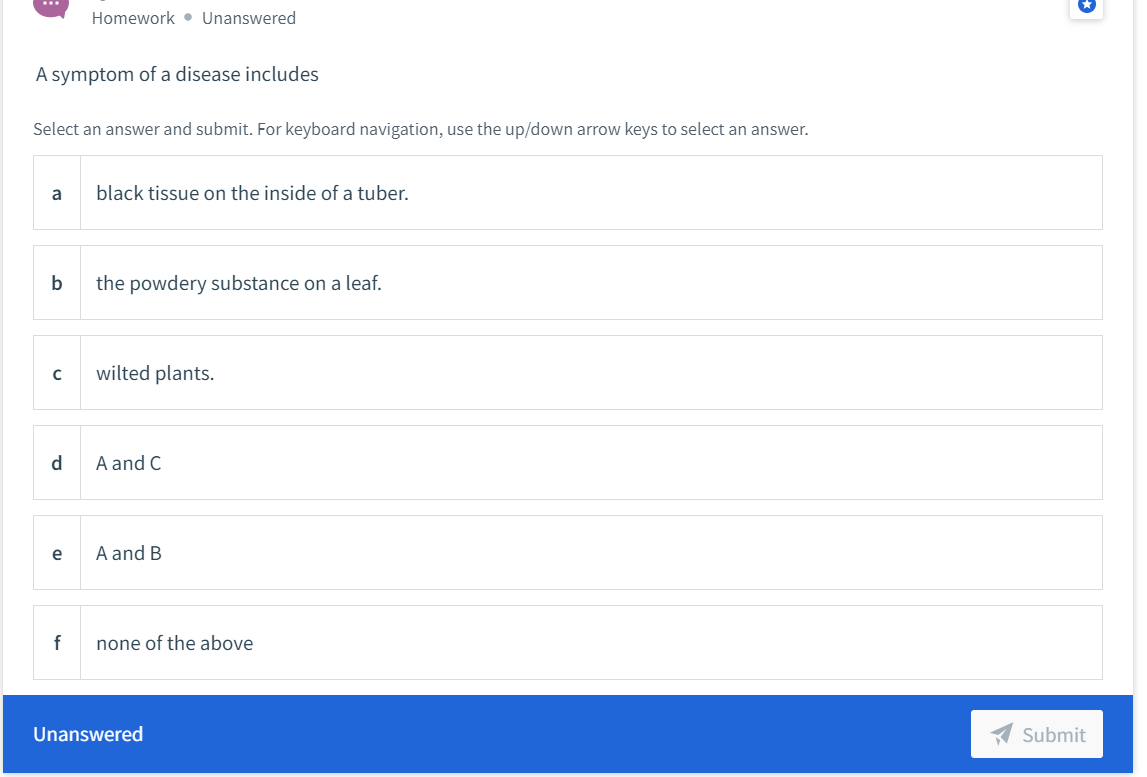 solved-homework-unanswered-a-symptom-of-a-disease-includes-chegg