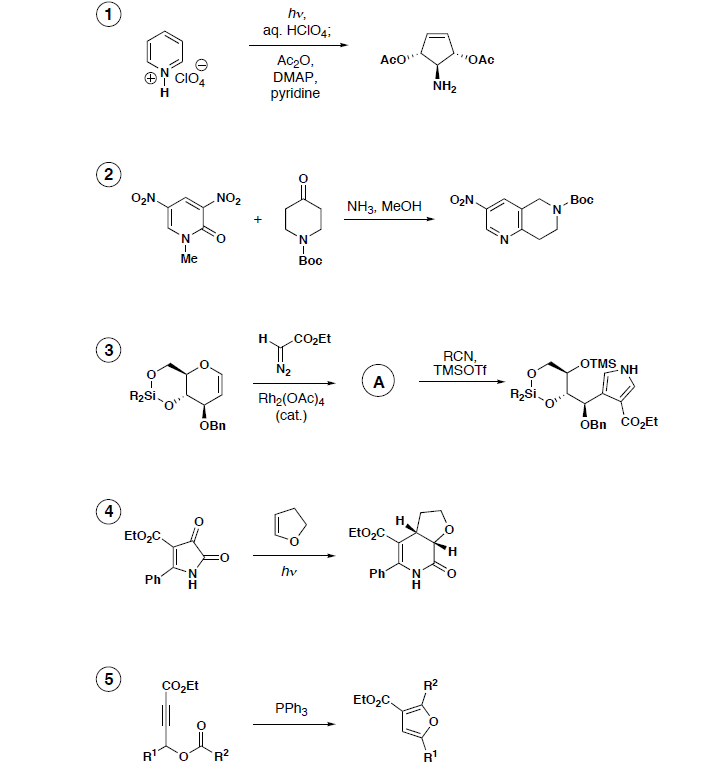 1 hv, aq. HCIO4; Ac20, DMAP, pyridine ACO 'OAC CIO | Chegg.com