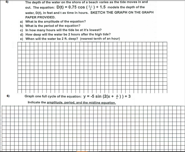 Solved The depth of the water on the shore of a beach varies | Chegg.com