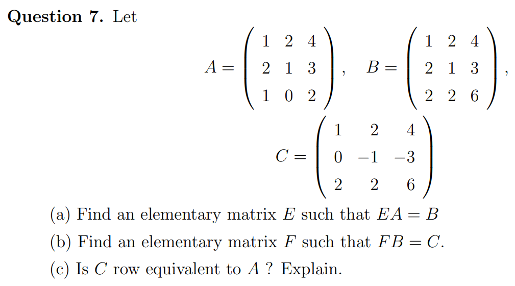 Solved Question 7. Let | Chegg.com