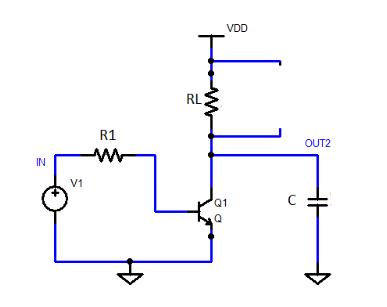 Solved 3. Given the BJT Inverter circuit below. Compare the | Chegg.com