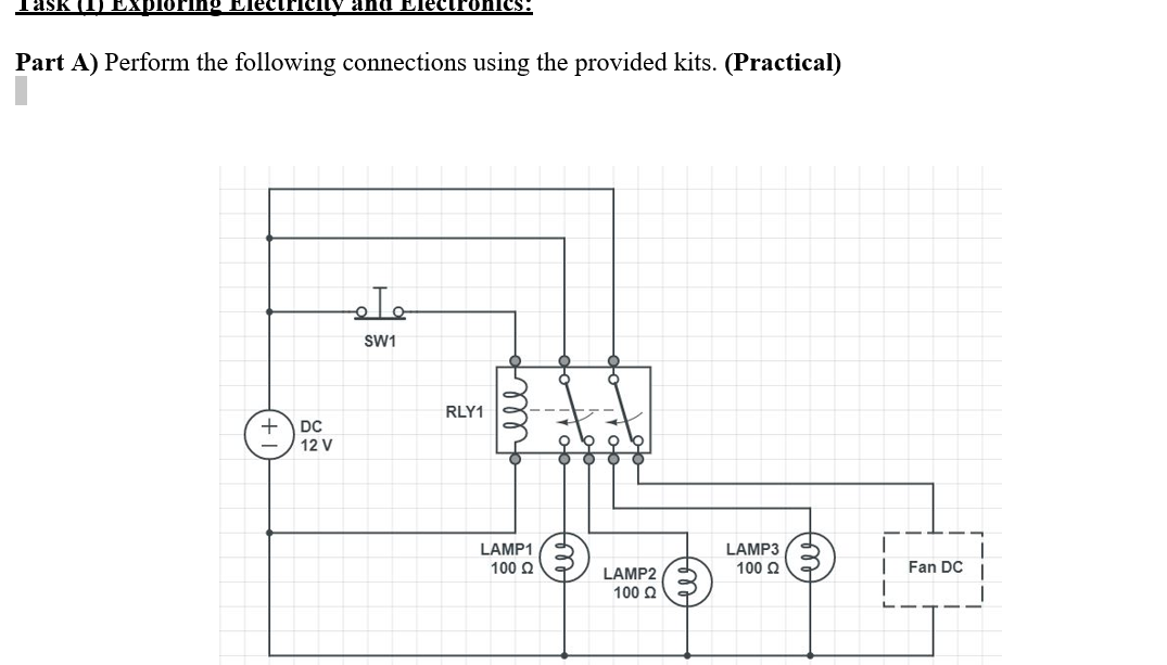 Solved LXDIO lectronics Part A) Perform the following | Chegg.com