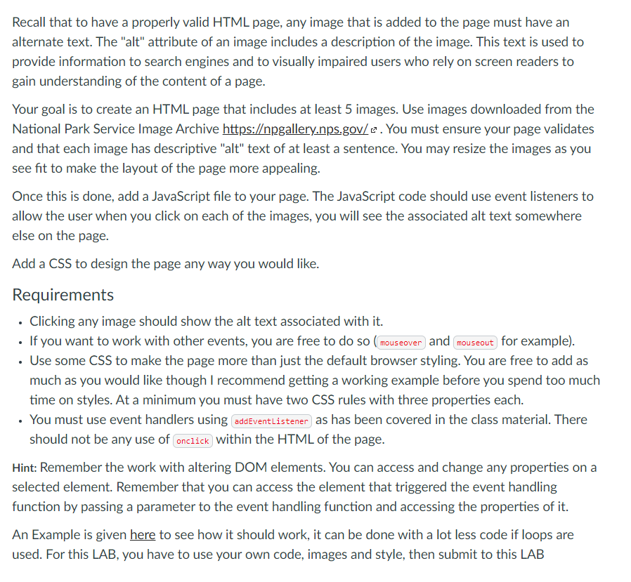 Solved Recall that to have a properly valid HTML page, any | Chegg.com