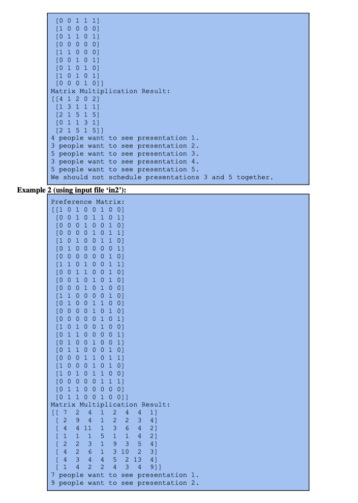I need this code in Python! I attached what the | Chegg.com