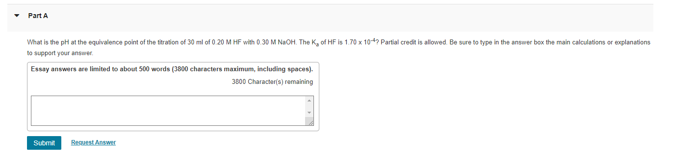 Solved Essay Answers Are Limited To About 500 Words ( 3800 | Chegg.com