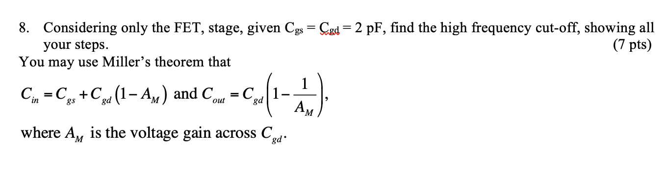 Solved Problem 1 (60 points) For the circuit shown below Vcc | Chegg.com