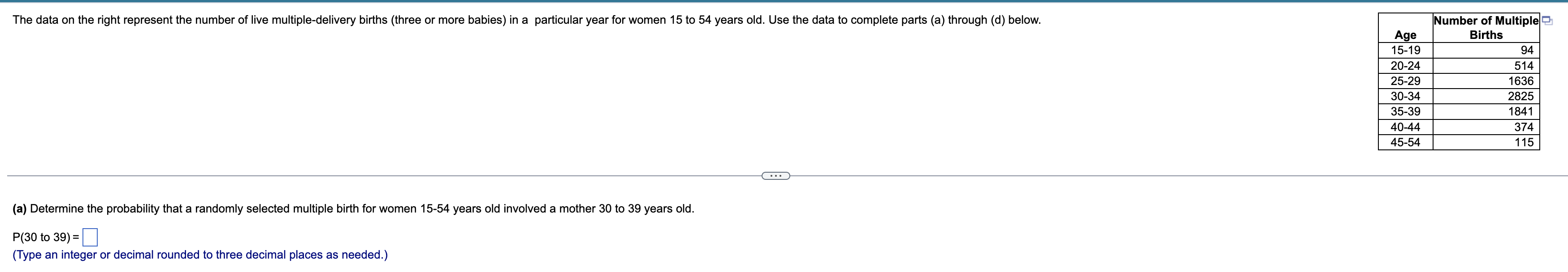 Solved (a) Determine the probability that a randomly | Chegg.com