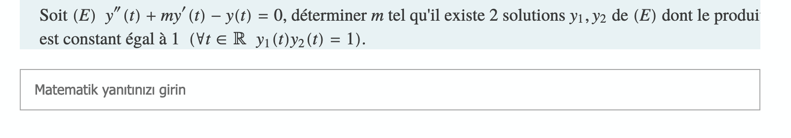 Solved A Write A Differential Equation Verified By The F Chegg Com