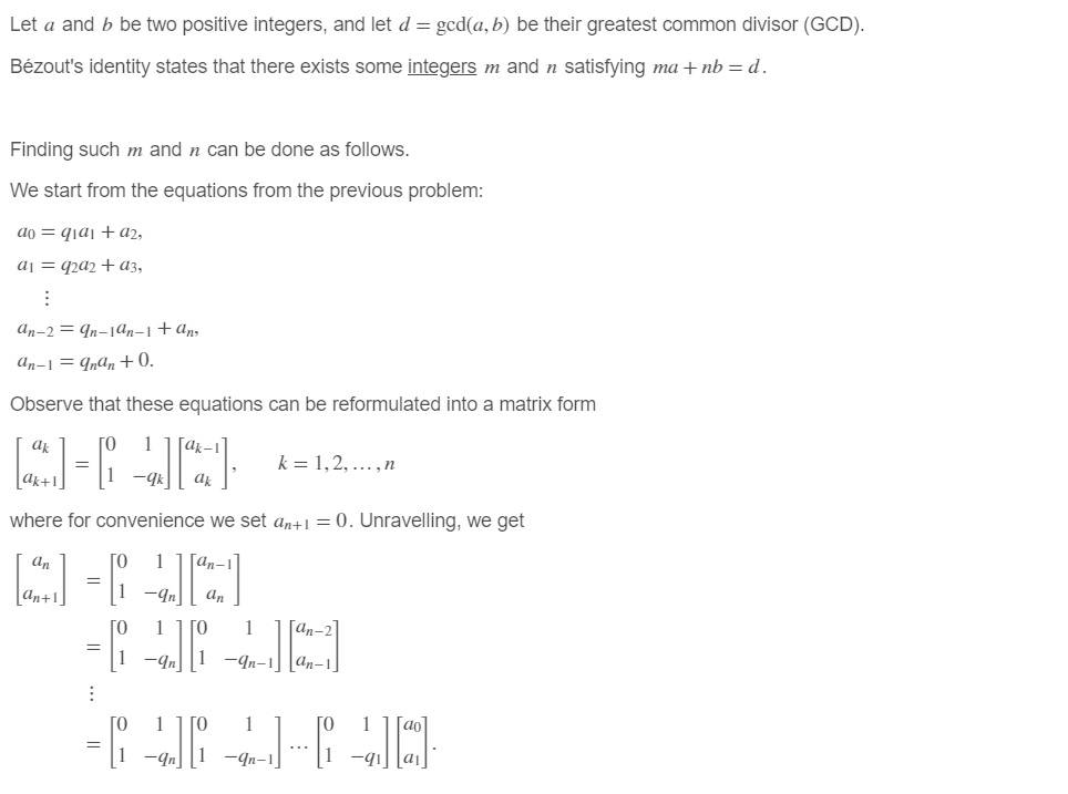 Solved Let A And B Be Two Positive Integers, And Let | Chegg.com