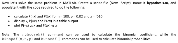 Solved I'm struggling with the Matlab side of this question, | Chegg.com