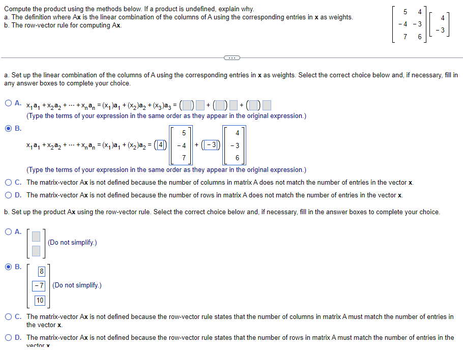 Solved Evaluate the expressions found in the previous | Chegg.com