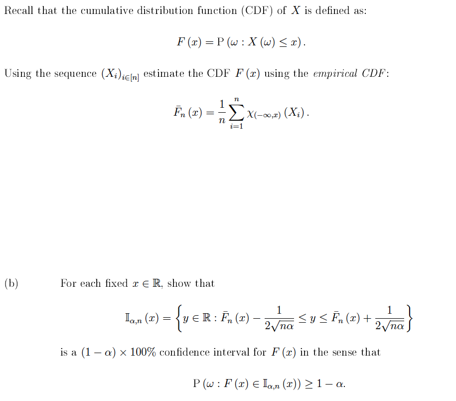 Solved Let (Ω,F,P) Be A Probability Space, And Let | Chegg.com