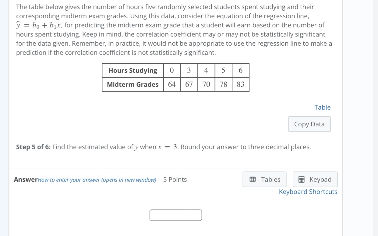 Solved The Table Below Gives The Number Of Hours Five Chegg Com