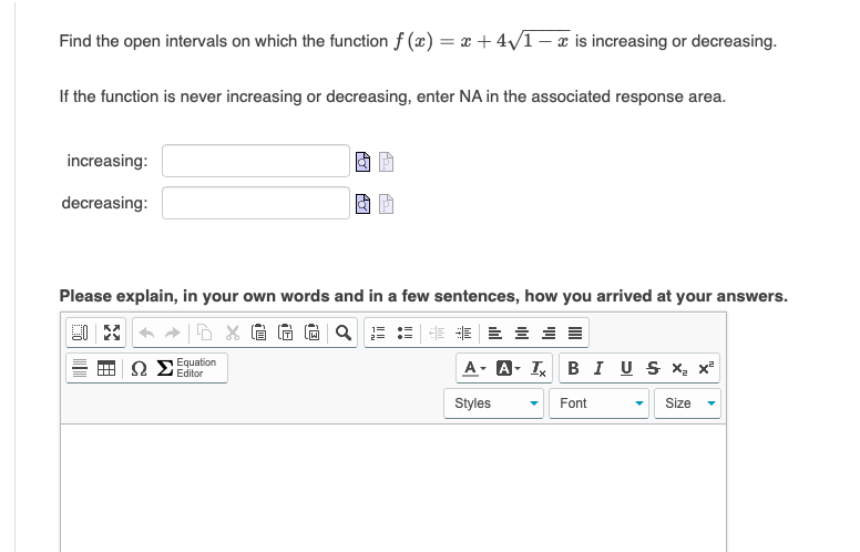 solved-find-the-open-intervals-on-which-the-function-chegg