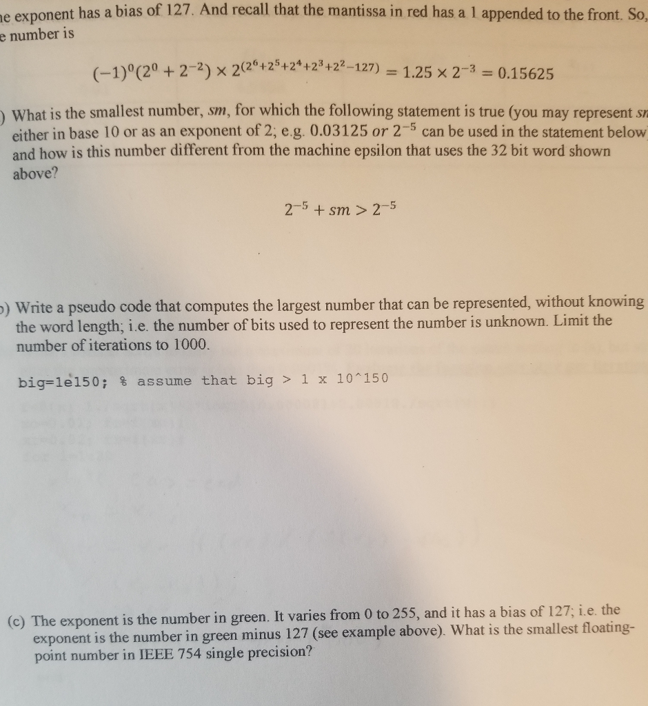 problem-3-single-precision-arithmetic-using-ieee-754-chegg