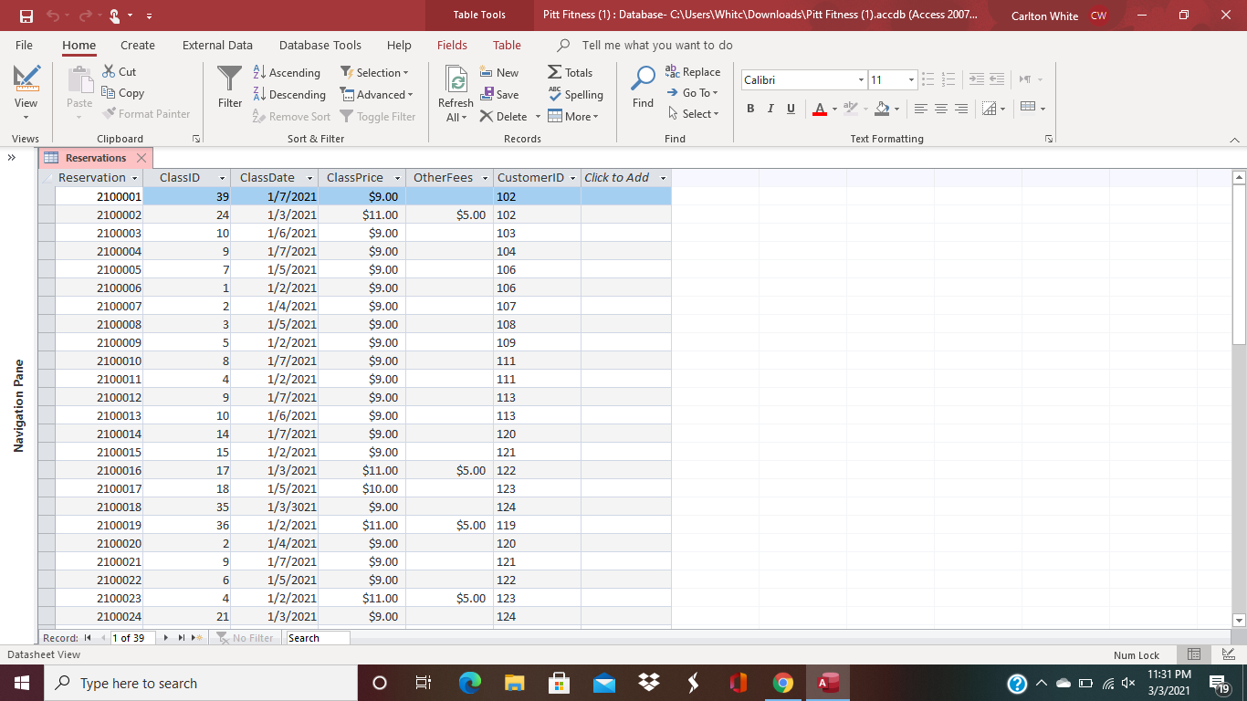 Solved Write the SQL code for the following: List the class | Chegg.com