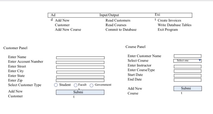 Solved Using Java: Using the | Chegg.com