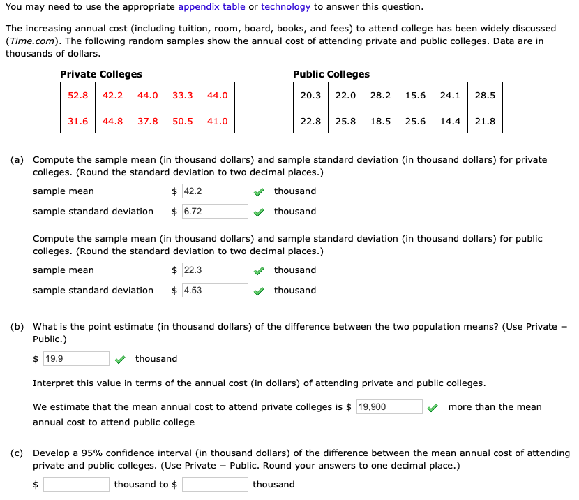 Solved You may need to use the appropriate appendix table or | Chegg.com