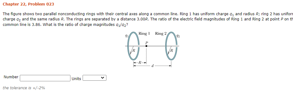 Solved Chapter 22, Problem 023 The figure shows two parallel | Chegg.com