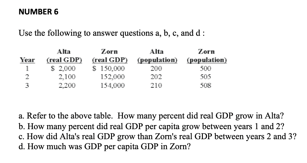 Solved Use The Following To Answer Questions A, B, C, And D | Chegg.com