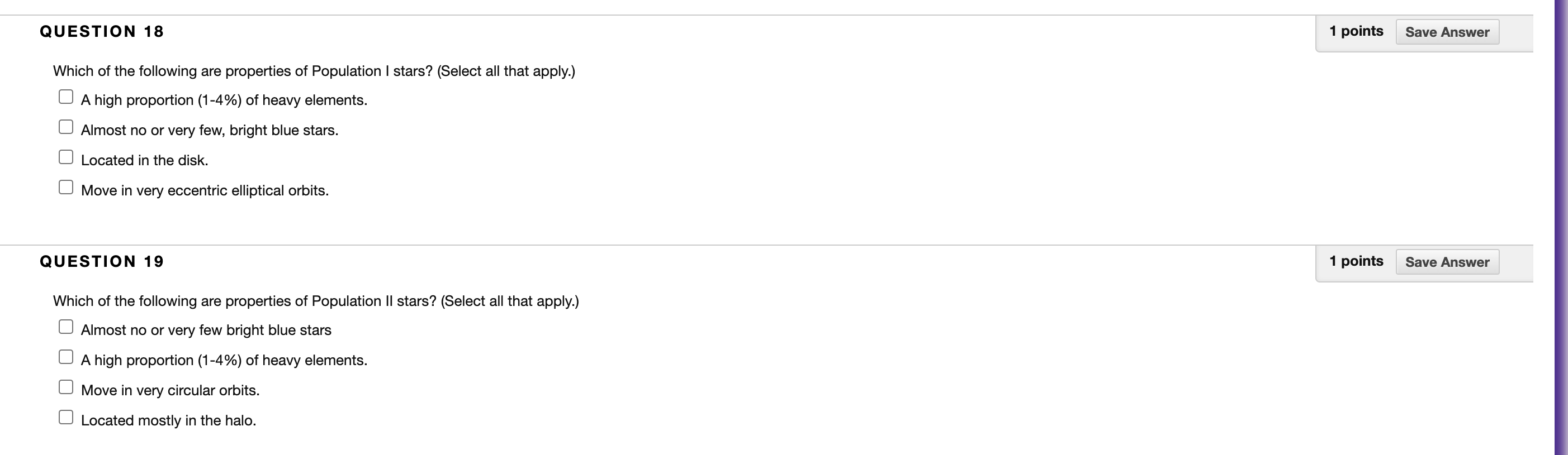Solved QUESTION 18 1 points Save Answer Which of the | Chegg.com