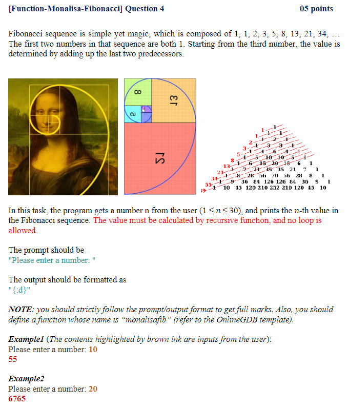 Solved Fibonacci Sequence Is Simple Yet Magic, Which Is | Chegg.com