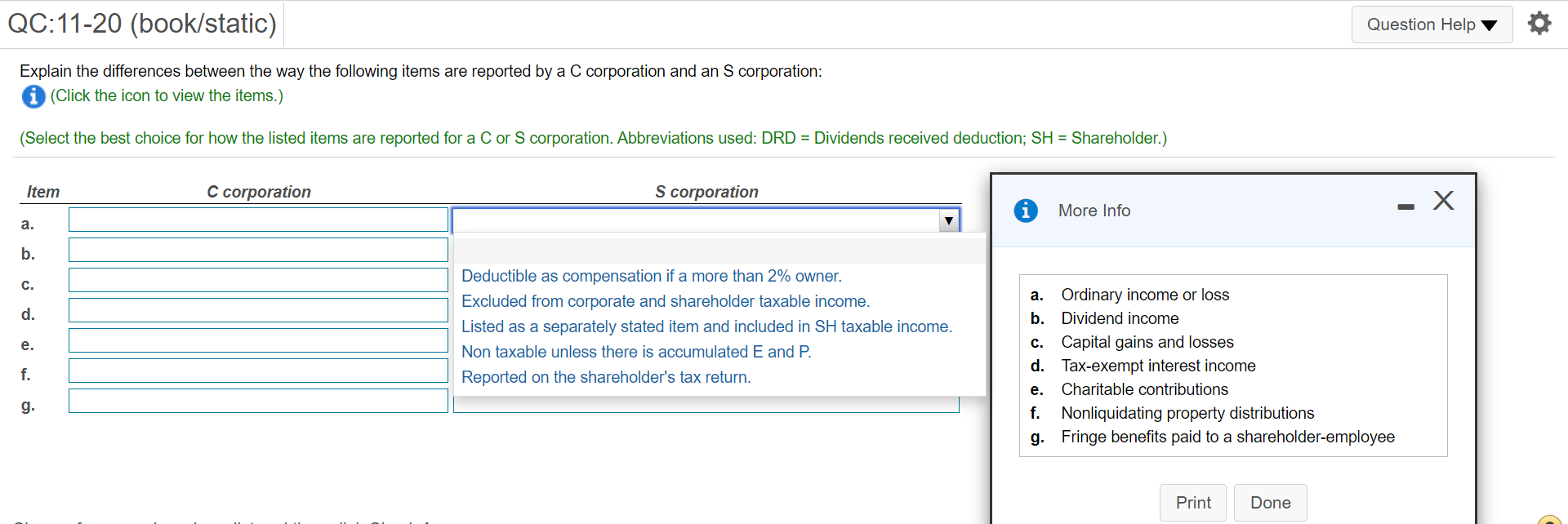 QC 11 20 book static Question Help Explain the Chegg