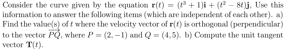 Solved Consider The Curve Given By The Equation | Chegg.com