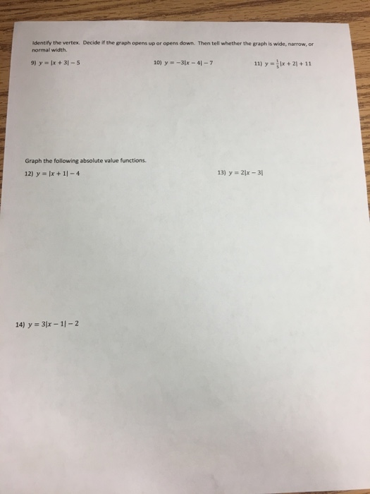 algebra 2 assignment evaluate each function answers