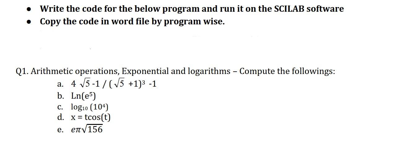 Solved Write the code for the below program and run it on | Chegg.com