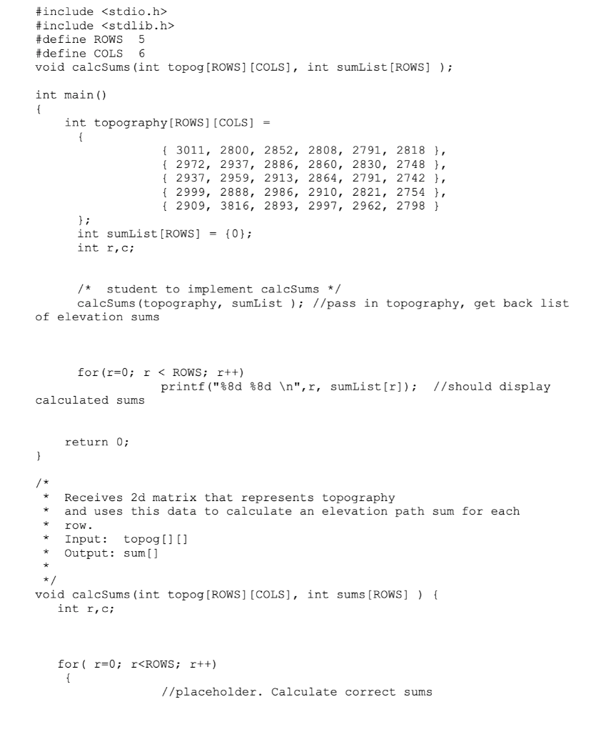 Solved Math 230 Proiect I: Mountain Hike Path In this lab | Chegg.com