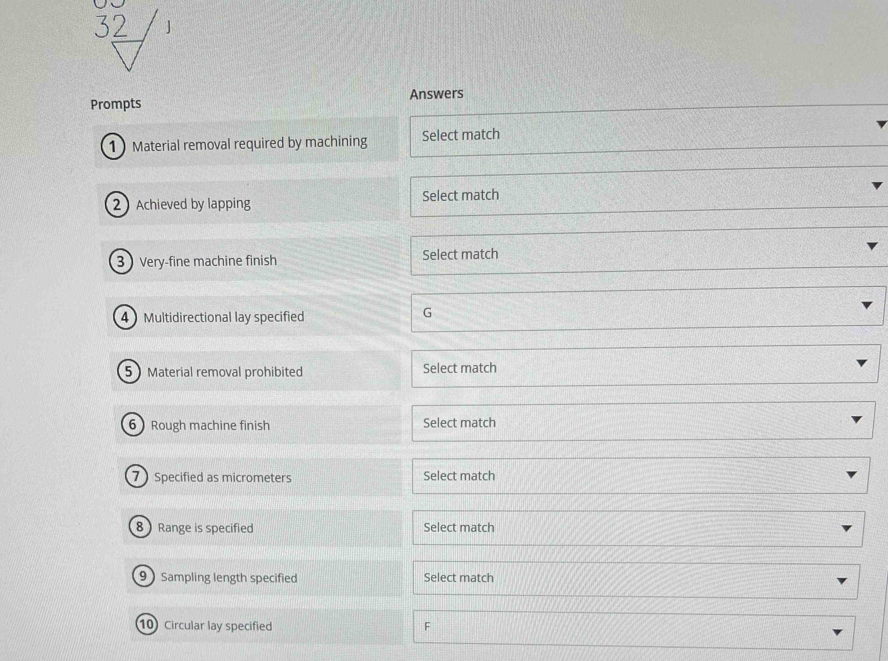Solved Match each of the following symbols to the phrase | Chegg.com
