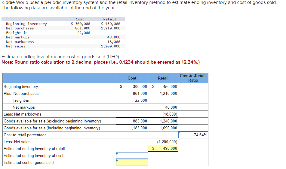 Solved Kiddie World uses a periodic inventory system and the | Chegg.com