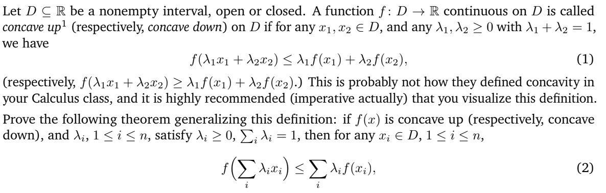 Solved Let D⊆R be a nonempty interval, open or closed. A | Chegg.com