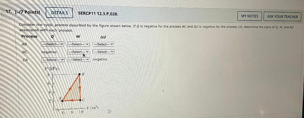 Solved 17. [-17 Points] DETAILS SERCP11 12.3.P.028. MY NOTES | Chegg.com