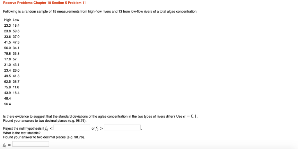 Solved Reserve Problems Chapter 10 Section 5 Problem 11 | Chegg.com