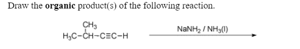 Solved Draw the organic product(s) of the following | Chegg.com