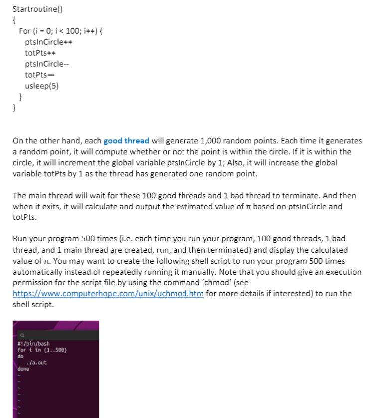 Solved An interesting way of calculating n is to use a | Chegg.com