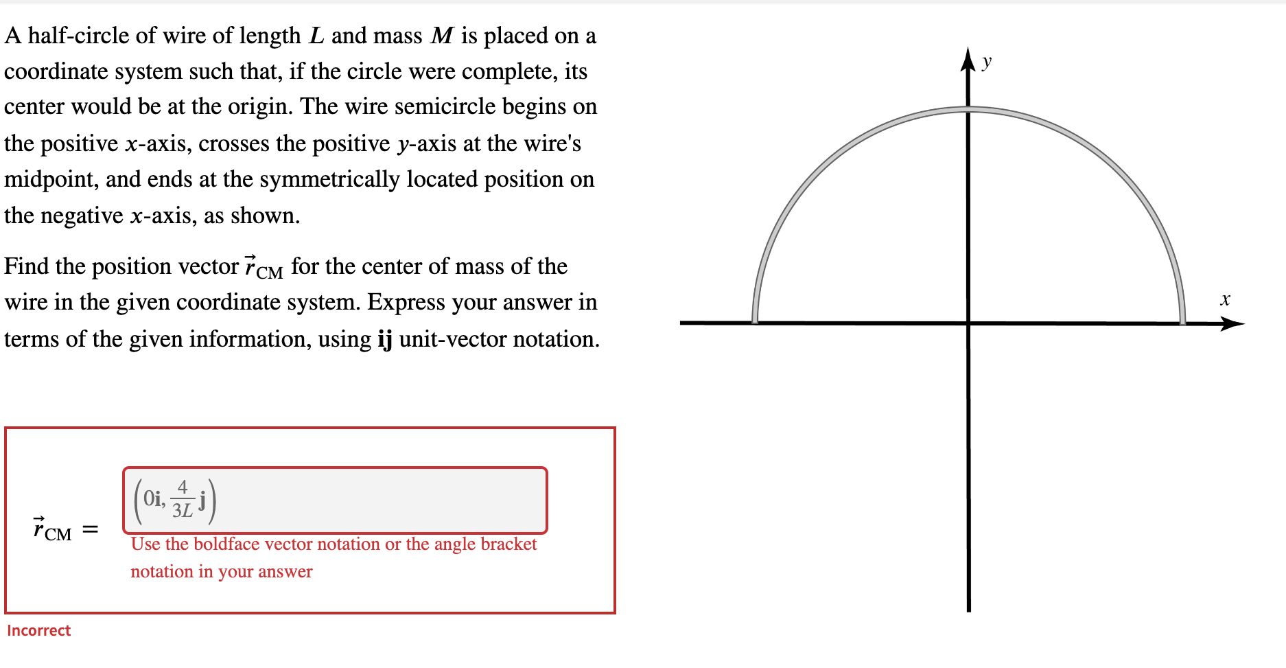 solved-a-half-circle-of-wire-of-length-l-and-mass-m-is-chegg