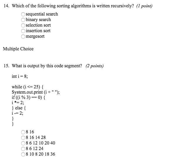 Solved 1. Which of these expressions evaluate to 3.5? (1 | Chegg.com