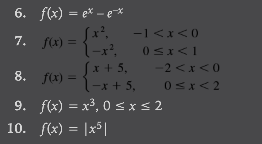Solved In Problems 1-10, determine whether the given | Chegg.com
