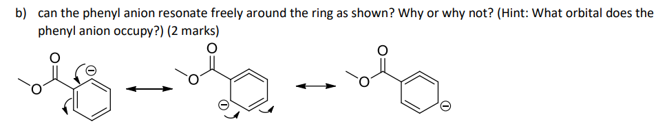 Solved The deprotonation of methyl benzoate with | Chegg.com