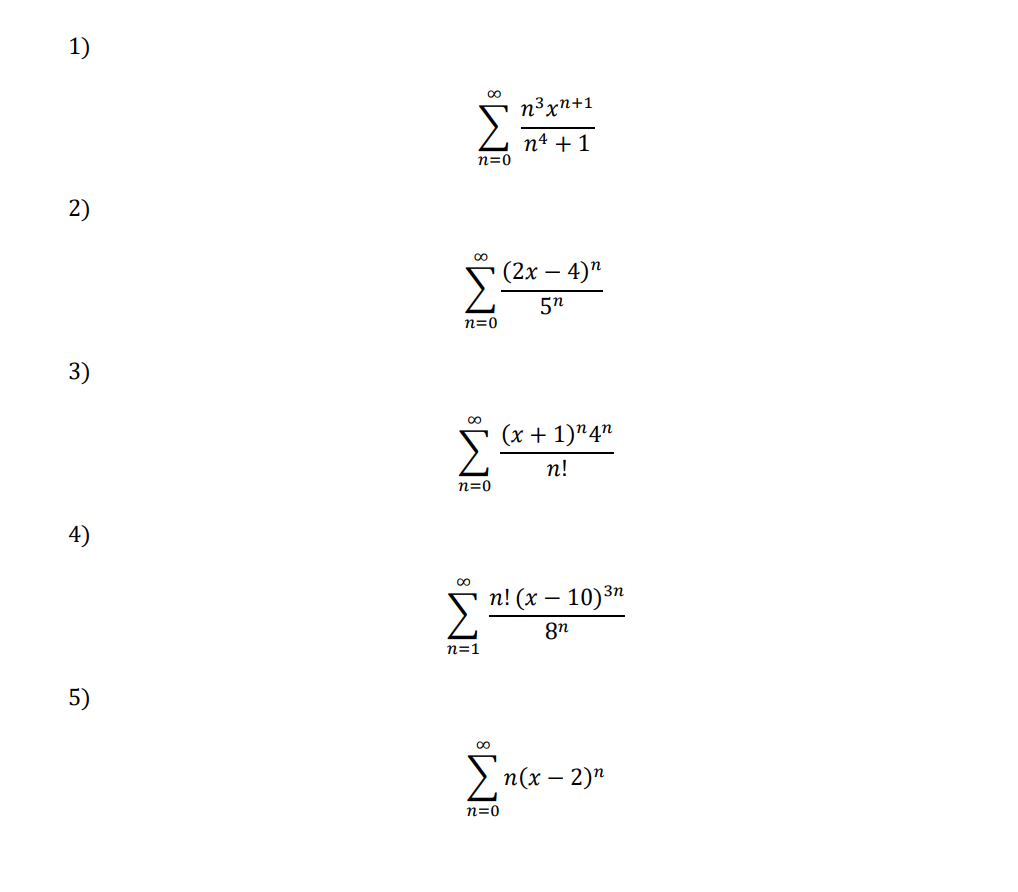 5 n )( 3 1 2n )( n 4 )= 0