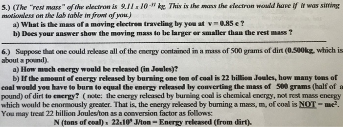 rest mass of electron in kg