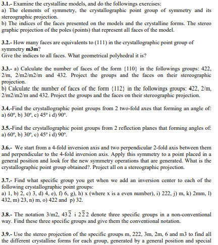 8.1.- In the hexagonal close packed of equal spheres | Chegg.com